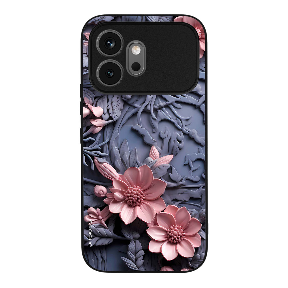 Θήκη Sonique 3D Flower Series για Honor 600 5G Ροζ 02