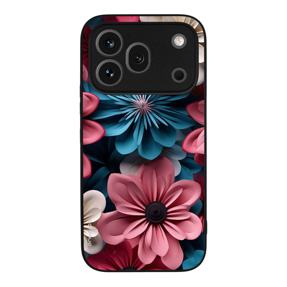 Θήκη Sonique 3D Flower Series για Honor 600 Pro 5G Ροζ 01