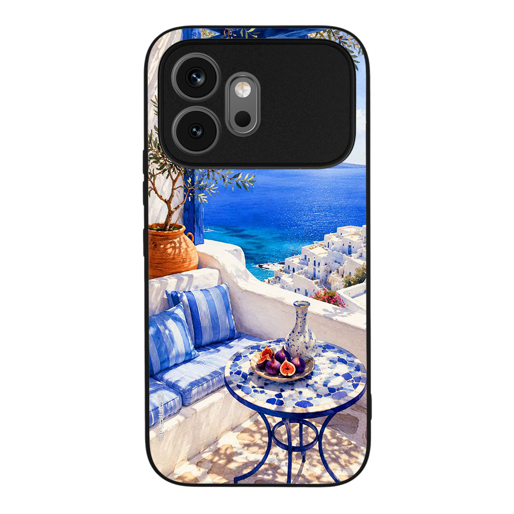 Θήκη Sonique Greek Island Muse Series για Honor 600 5G Θέα του Αιγαίου