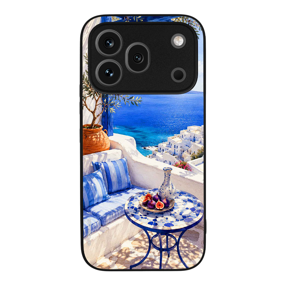 Θήκη Sonique Greek Island Muse Series για Honor 600 Pro 5G Θέα του Αιγαίου