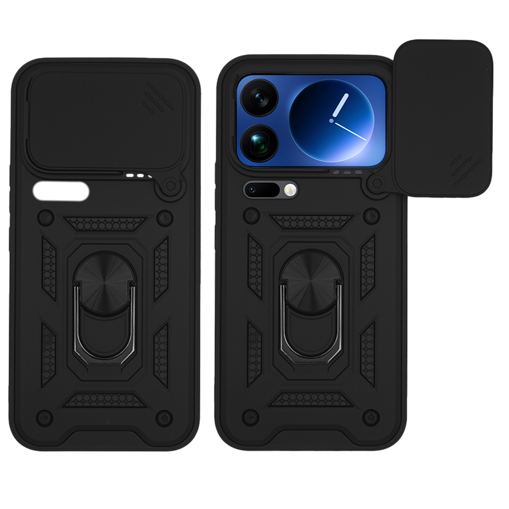 Θήκη Ring Armor CamPro Sonique για Xiaomi Xiaomi 17 Pro Max 5G Μαύρο