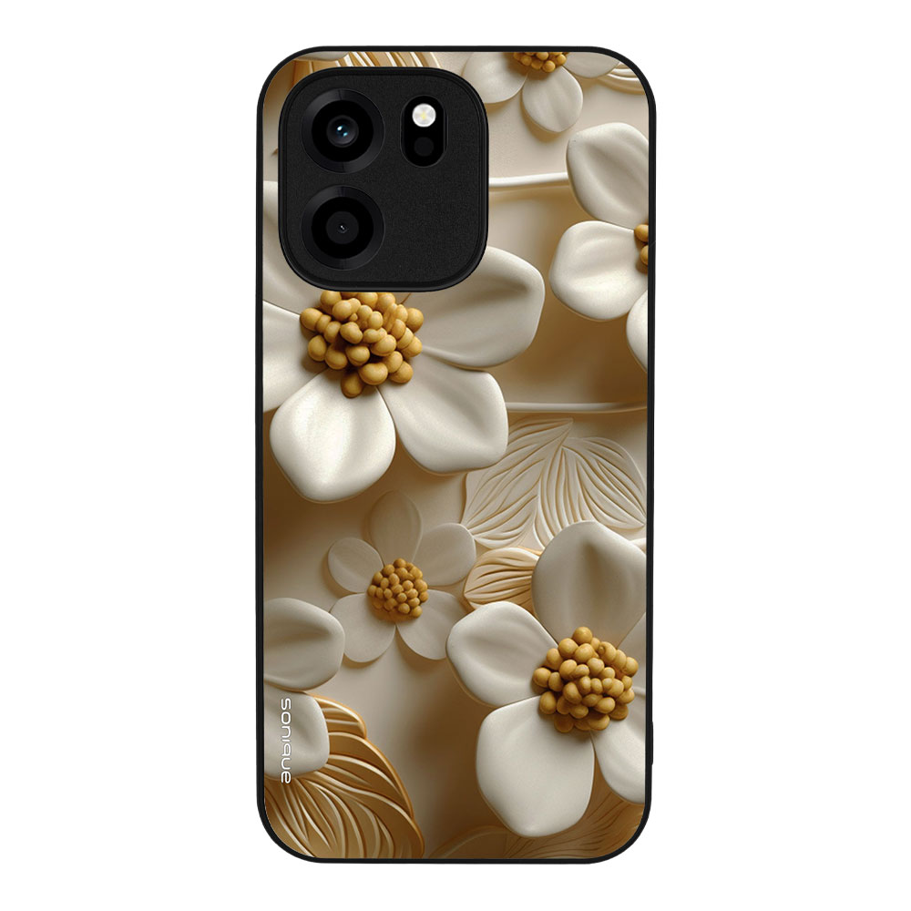 Θήκη Sonique 3D Flower Series για OnePlus Nord CE 6 5G Λευκό