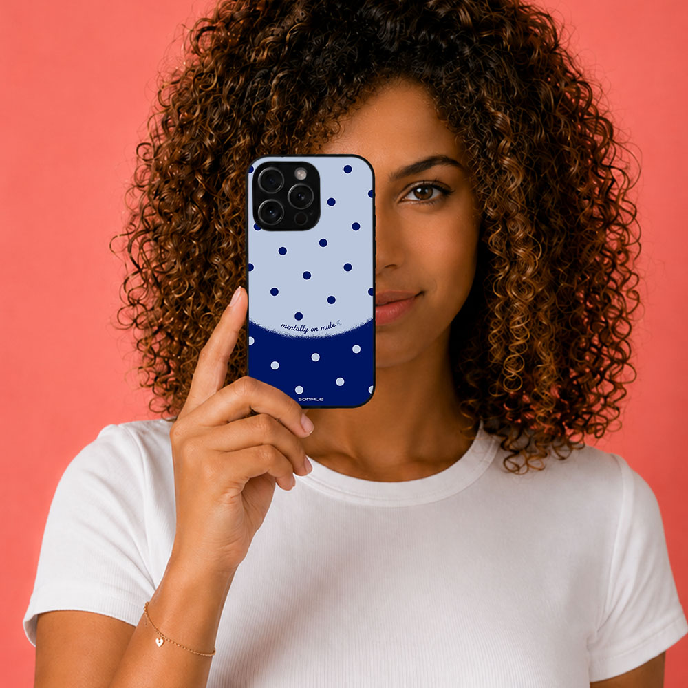 Θήκη Sonique Delulu Polka Era Series για OnePlus Nord 6 5G Blue Mentally