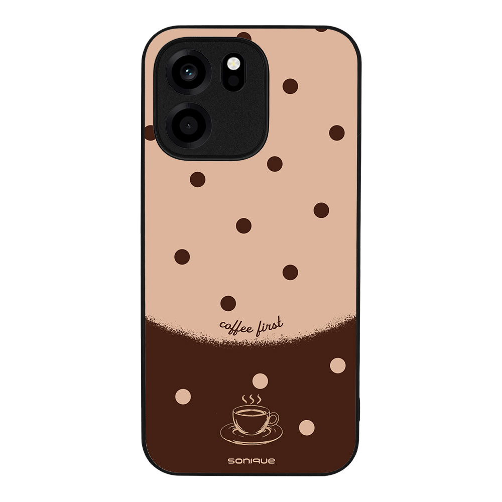 Θήκη Sonique Delulu Polka Era Series για OnePlus Nord CE 6 5G Coffee First