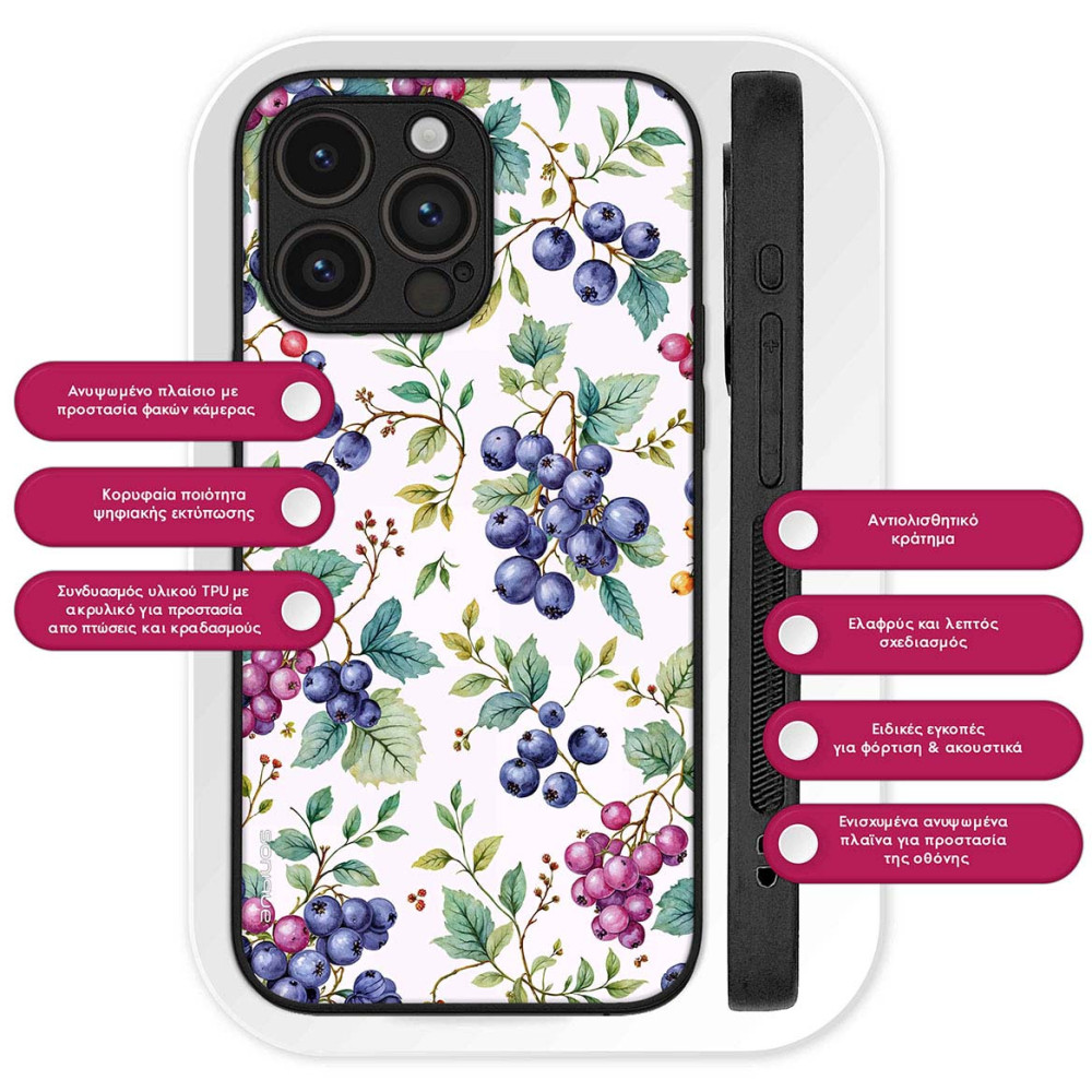 Θήκη Sonique Fruit Series για OnePlus Nord 6 5G Μύρτιλο