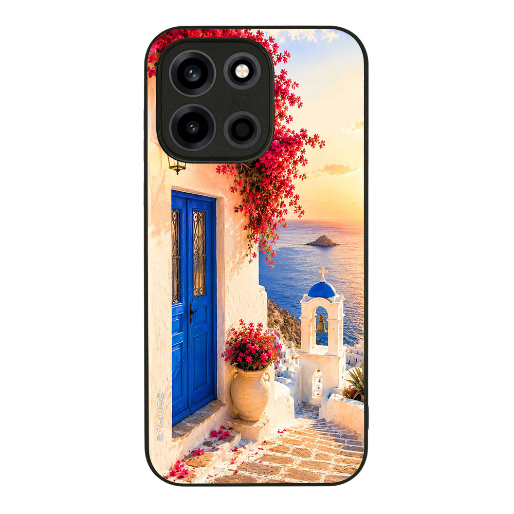 Θήκη Sonique Greek Island Muse  Series για OnePlus Nord 6 5G Ηλιοβασίλεμα Σαντορίνης