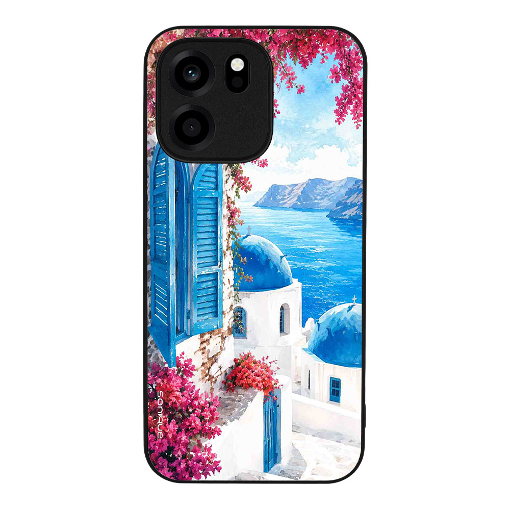 Θήκη Sonique Greek Island Muse  Series για OnePlus Nord CE 6 5G Σαντορινό Γαλάζιο