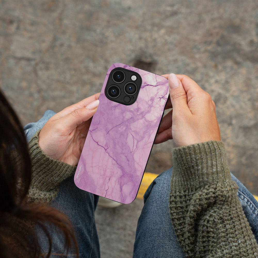 Θήκη Sonique Marble Series για OnePlus Nord 6 5G Βιολετί