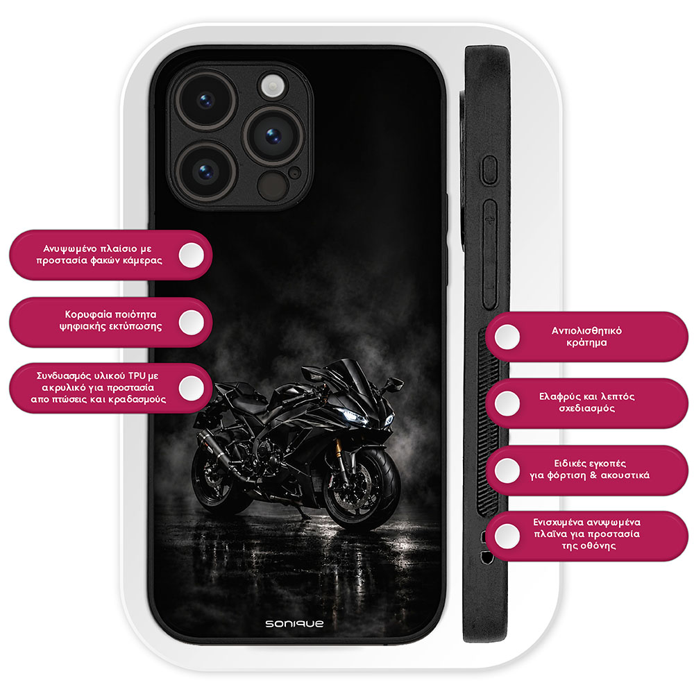 Θήκη Sonique Men's Edition για OnePlus Nord 6 5G Black Ride