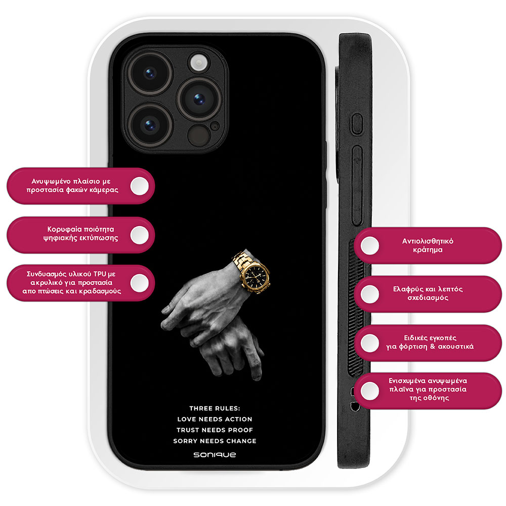Θήκη Sonique Men's Edition για OnePlus Nord 6 5G Three Rules
