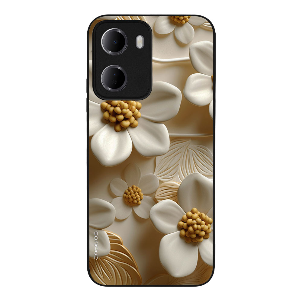 Θήκη Sonique 3D Flower Series για Xiaomi Redmi 15A 5G Λευκό