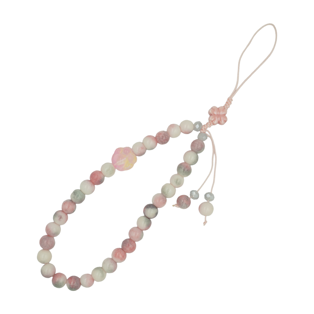 Βραχιόλι Λουράκι Sonique Candy Bloom με χάντρες 14cm για Κινητό Πολύχρωμο