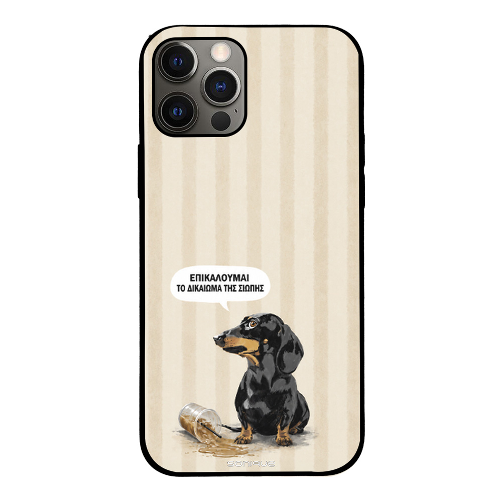 Θήκη Sonique Stripe Stories Series για Apple iPhone 12 / iPhone 12 Pro Δικαίωμα της Σιωπής
