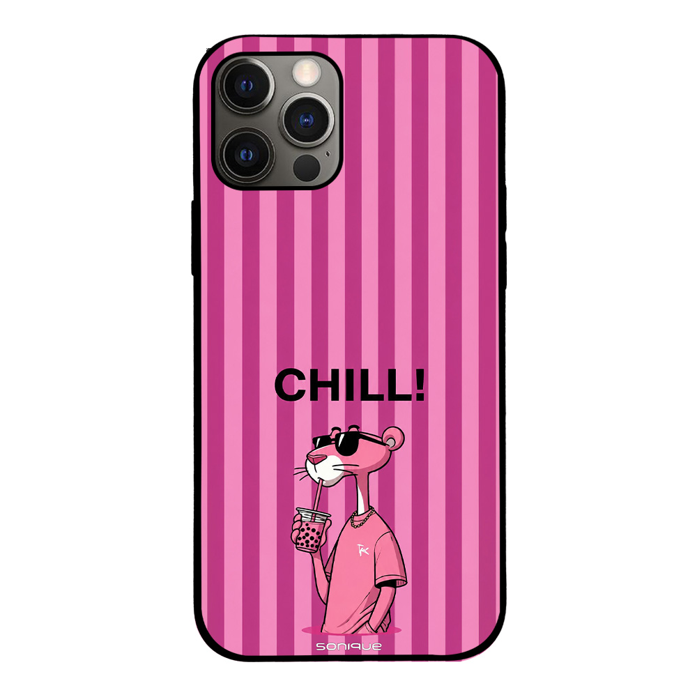 Θήκη Sonique Stripe Stories Series για Apple iPhone 12 / iPhone 12 Pro Chill Panther