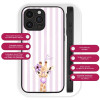Θήκη Sonique Stripe Stories Series για Google Pixel 10 Pro XL 5G Λιλά- Καμηλοπάρδαλη με Τσιχλόφουσκα