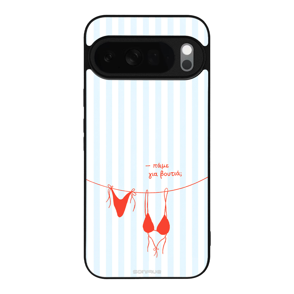 Θήκη Sonique Stripe Stories Series για Google Pixel 10 Pro XL 5G Πάμε για Βουτιά;
