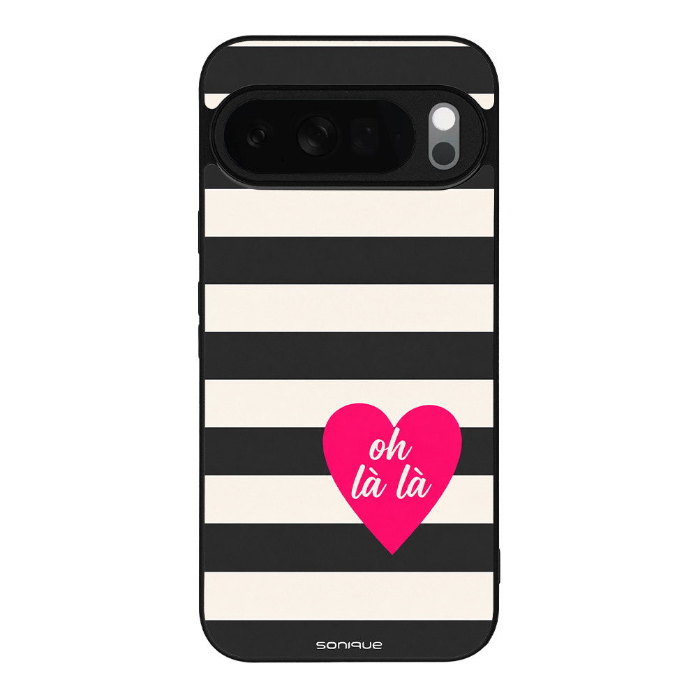 Θήκη Sonique Stripe Stories Series για Google Pixel 10 Pro XL 5G Oh La La – Μαύρο