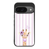 Θήκη Sonique Stripe Stories Series για Google Pixel 9 5G Λιλά- Καμηλοπάρδαλη με Τσιχλόφουσκα