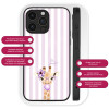 Θήκη Sonique Stripe Stories Series για Google Pixel 9 5G Λιλά- Καμηλοπάρδαλη με Τσιχλόφουσκα