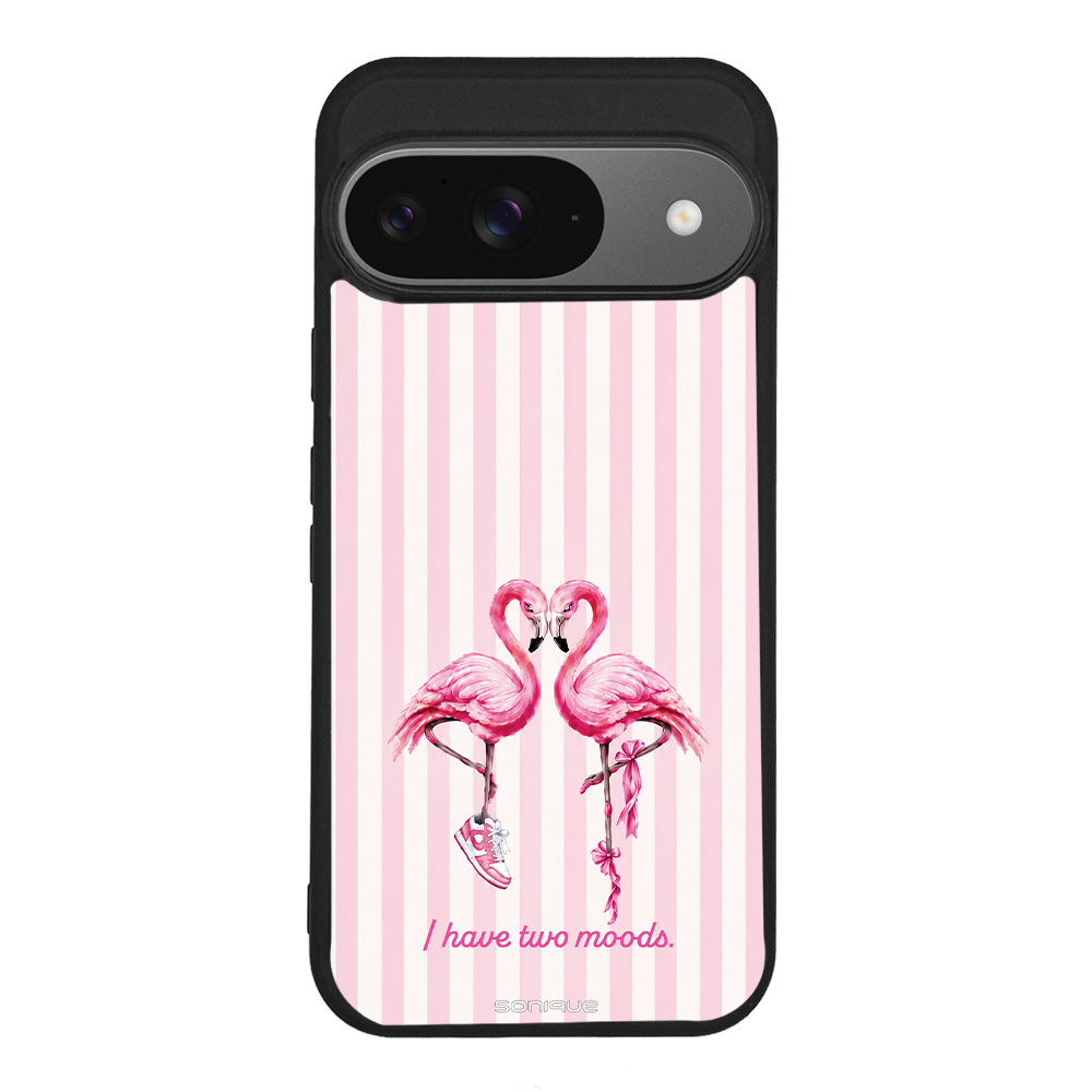 Θήκη Sonique Stripe Stories Series για Google Pixel 9 5G Φλαμίνγκο