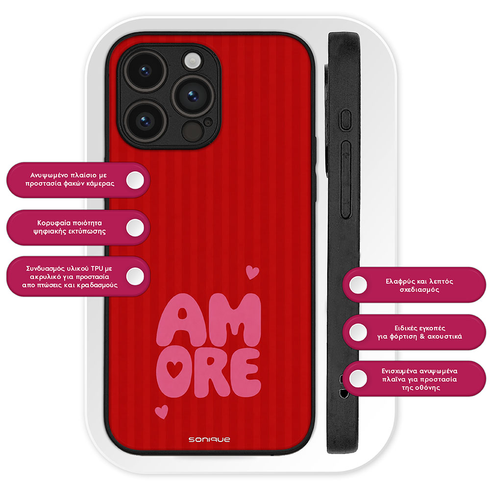 Θήκη Sonique Stripe Stories Series για Google Pixel 9 5G Amore