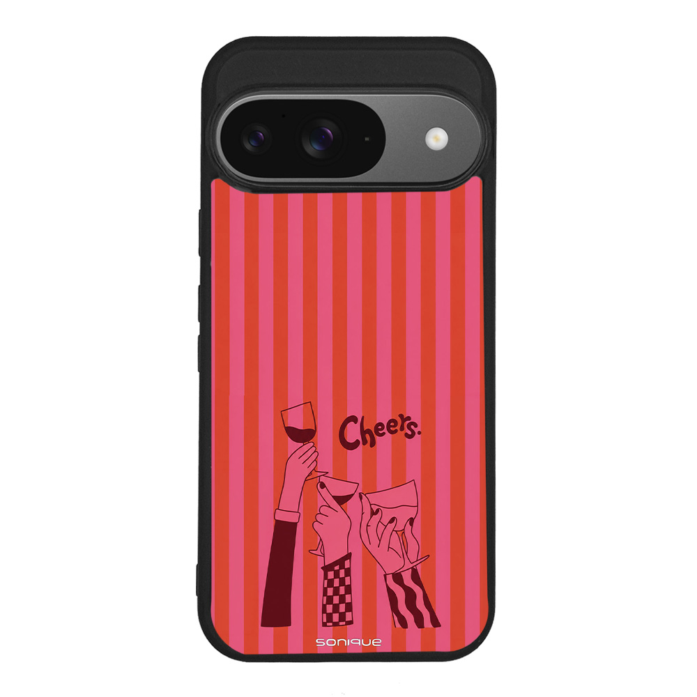 Θήκη Sonique Stripe Stories Series για Google Pixel 9 5G Cheers