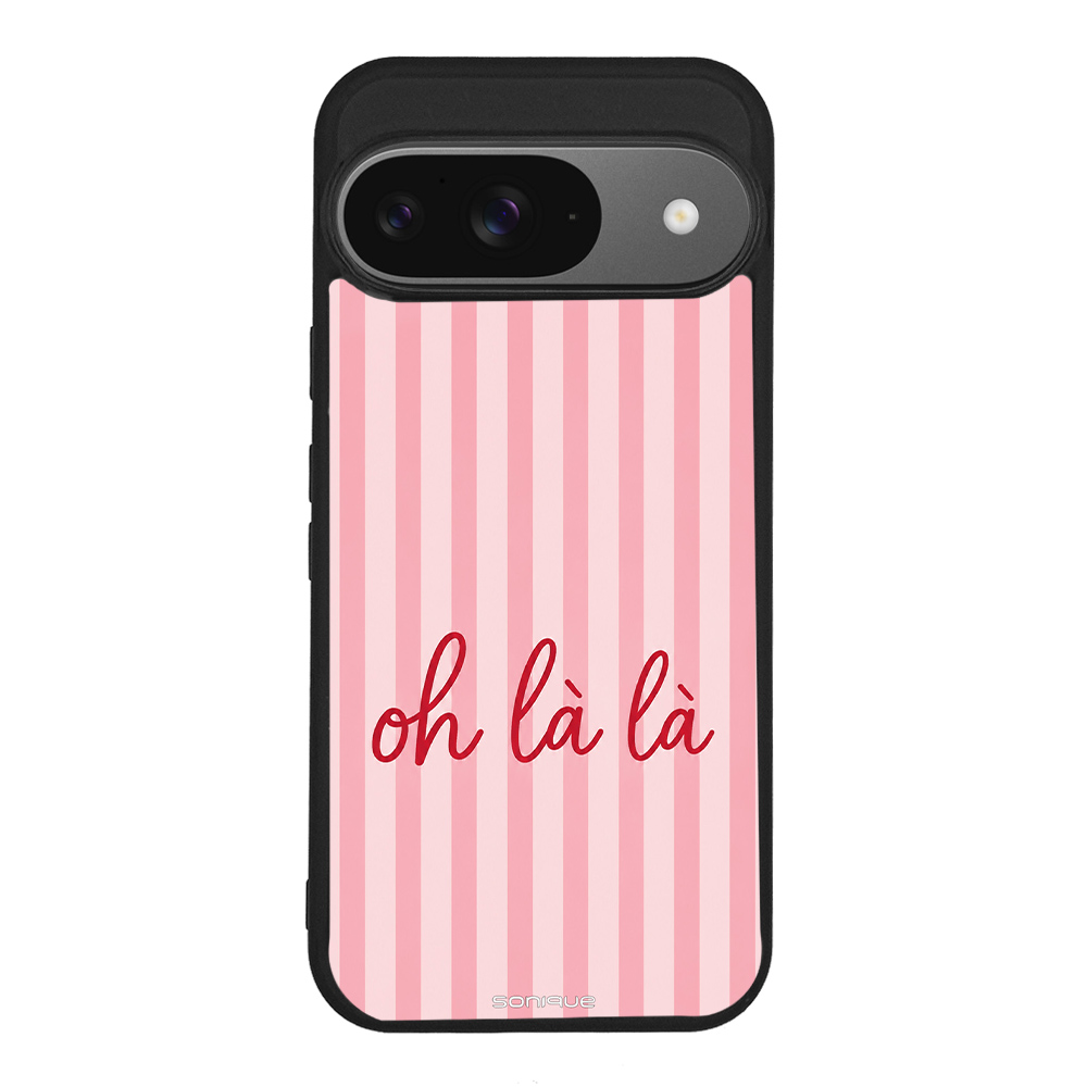 Θήκη Sonique Stripe Stories Series για Google Pixel 9 5G Oh La La – Ροζ