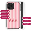 Θήκη Sonique Stripe Stories Series για Google Pixel 9 5G Oh La La – Ροζ