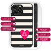 Θήκη Sonique Stripe Stories Series για Honor 20 / Nova 5T Oh La La – Μαύρο