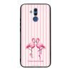 Θήκη Sonique Stripe Stories Series για Huawei Mate 20 Lite Φλαμίνγκο