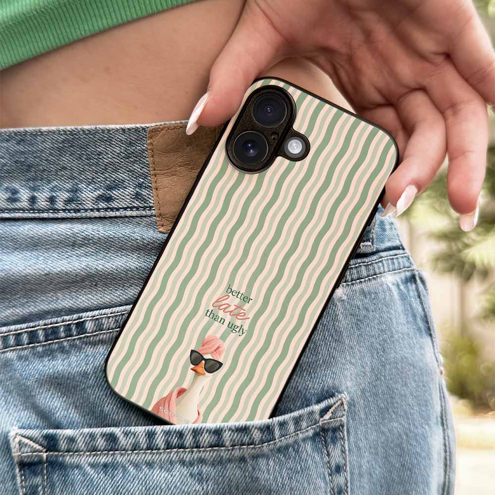 Θήκη Sonique Stripe Stories Series για Huawei Mate 20 Lite Better Late