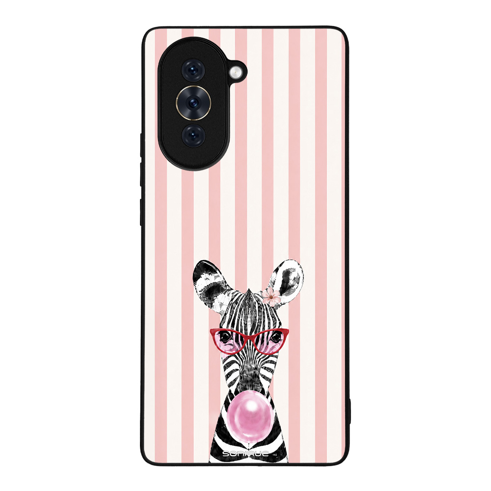 Θήκη Sonique Stripe Stories Series για Huawei Nova 10 Ζέβρα – Τσιχλόφουσκα