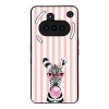 Θήκη Sonique Stripe Stories Series για Nothing Phone 3a Ζέβρα – Τσιχλόφουσκα