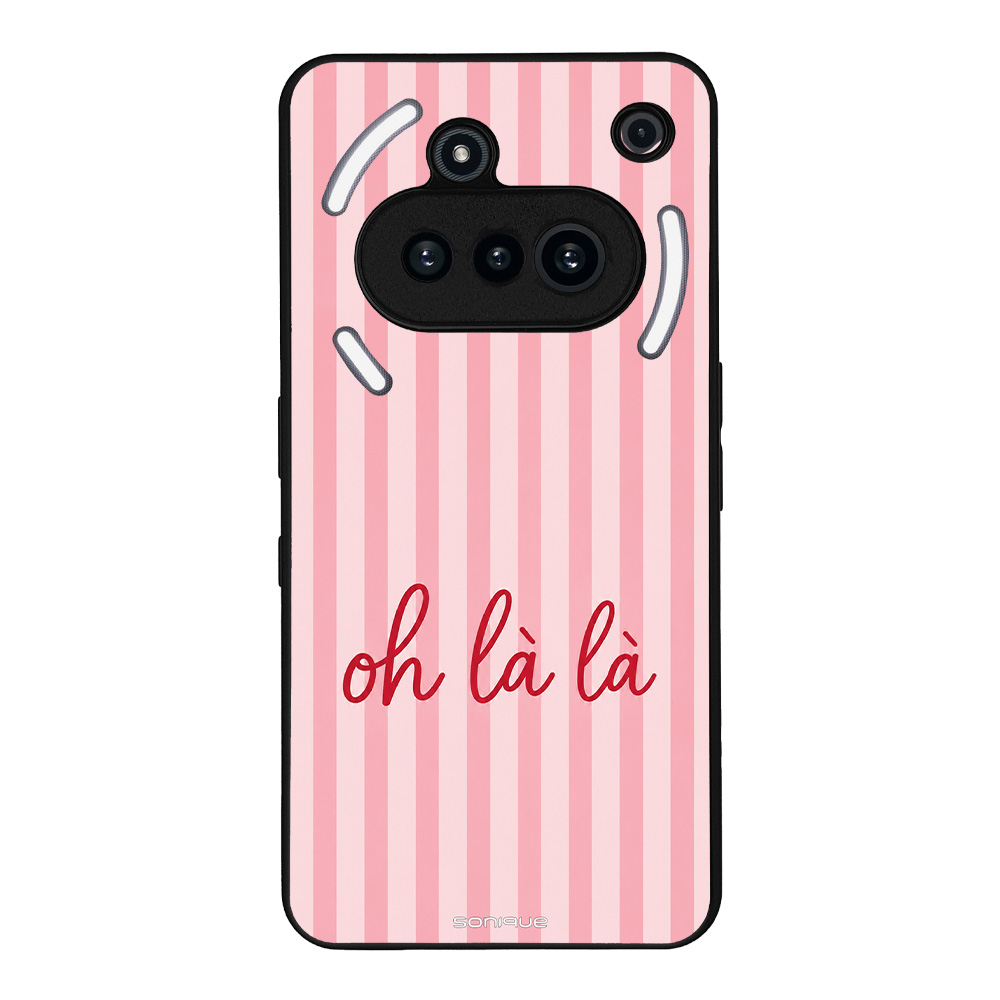 Θήκη Sonique Stripe Stories Series για Nothing Phone 3a Oh La La – Ροζ