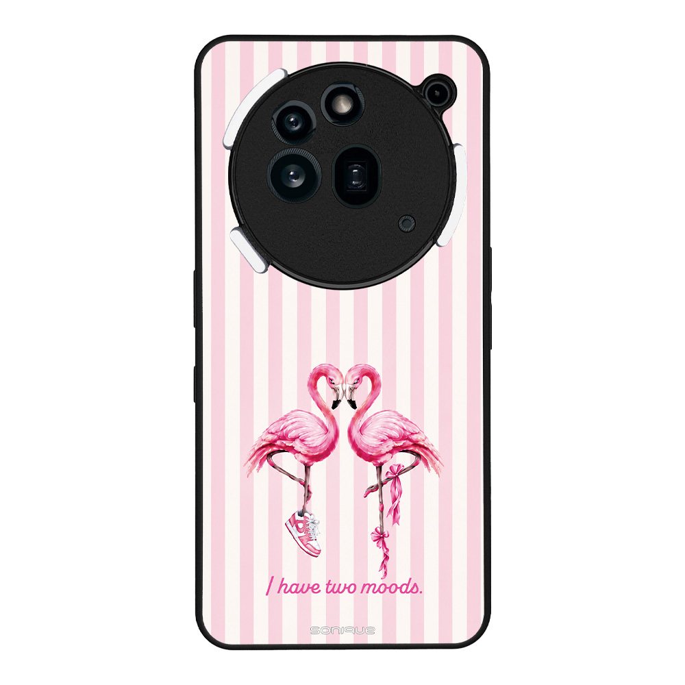 Θήκη Sonique Stripe Stories Series για Nothing Phone 3a Pro Φλαμίνγκο