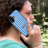Θήκη Sonique Stripe Stories Series για Nothing Phone 3a Pro Bonjour Blue