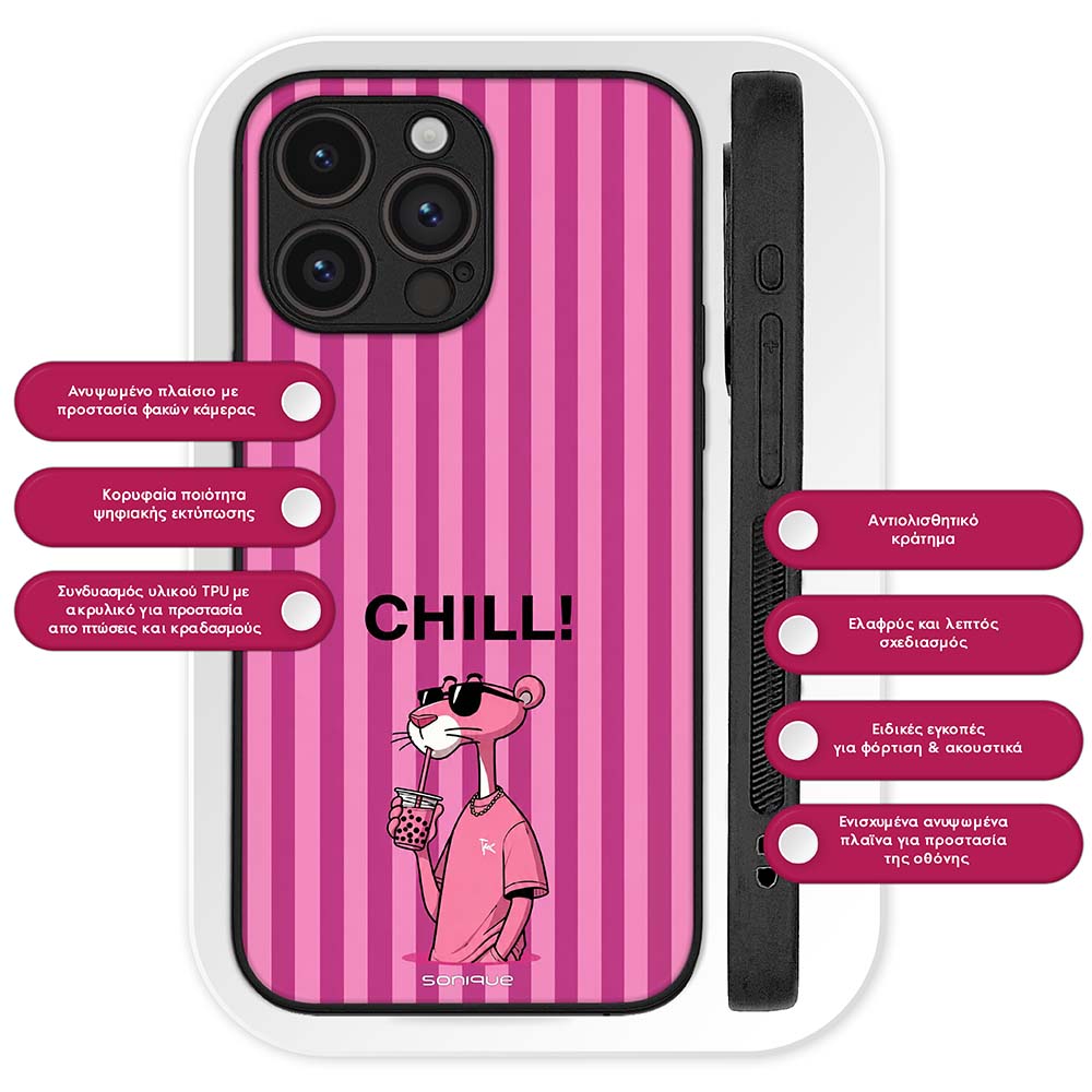 Θήκη Sonique Stripe Stories Series για Nothing Phone 3a Pro Chill Panther