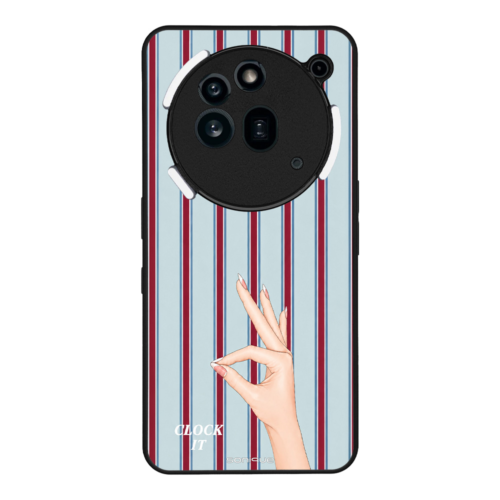 Θήκη Sonique Stripe Stories Series για Nothing Phone 3a Pro Clock It
