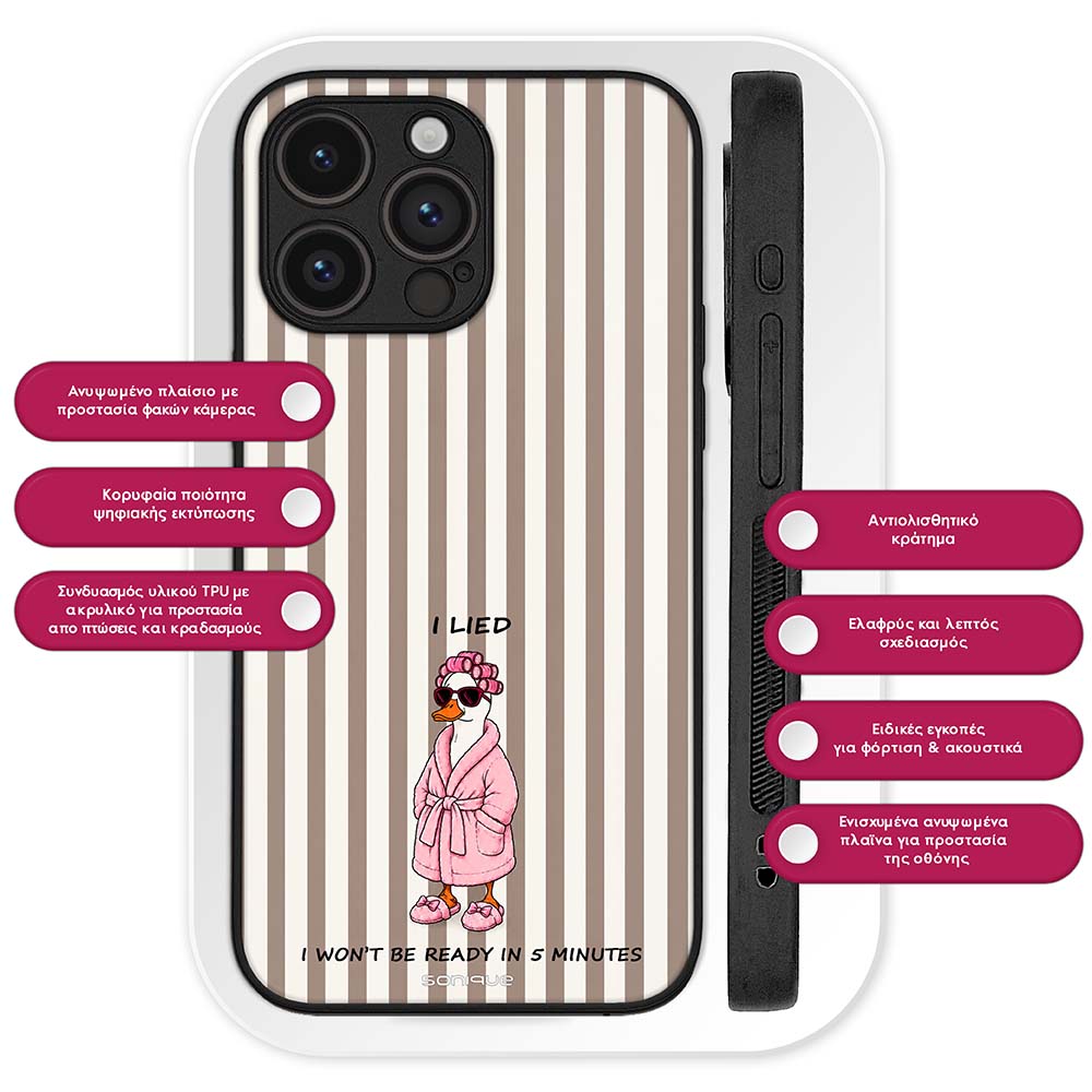 Θήκη Sonique Stripe Stories Series για Nothing Phone 3a Pro I Lied