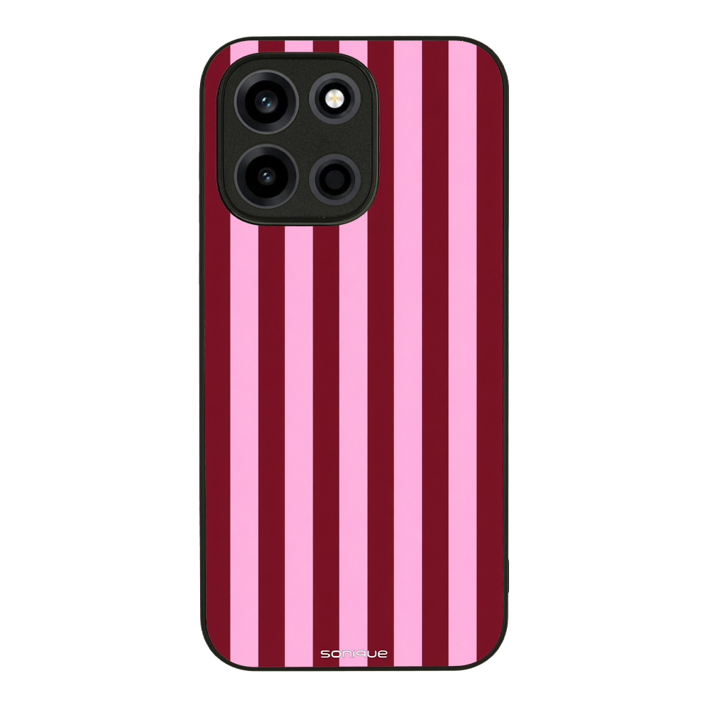 Θήκη Sonique Stripe Stories Series  για OnePlus Nord 6 5G Ρίγες Ροζ – Κόκκινο