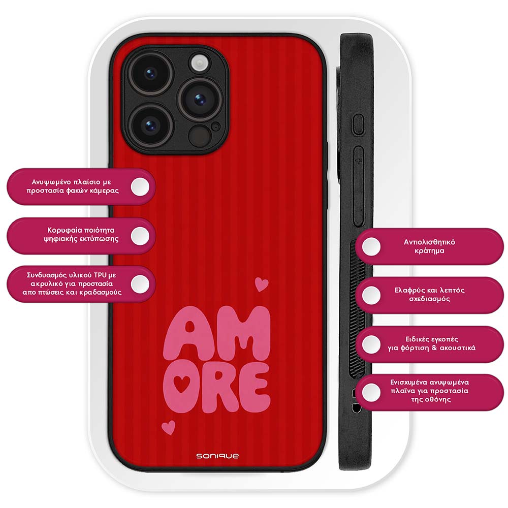 Θήκη Sonique Stripe Stories Series  για OnePlus Nord 6 5G Amore