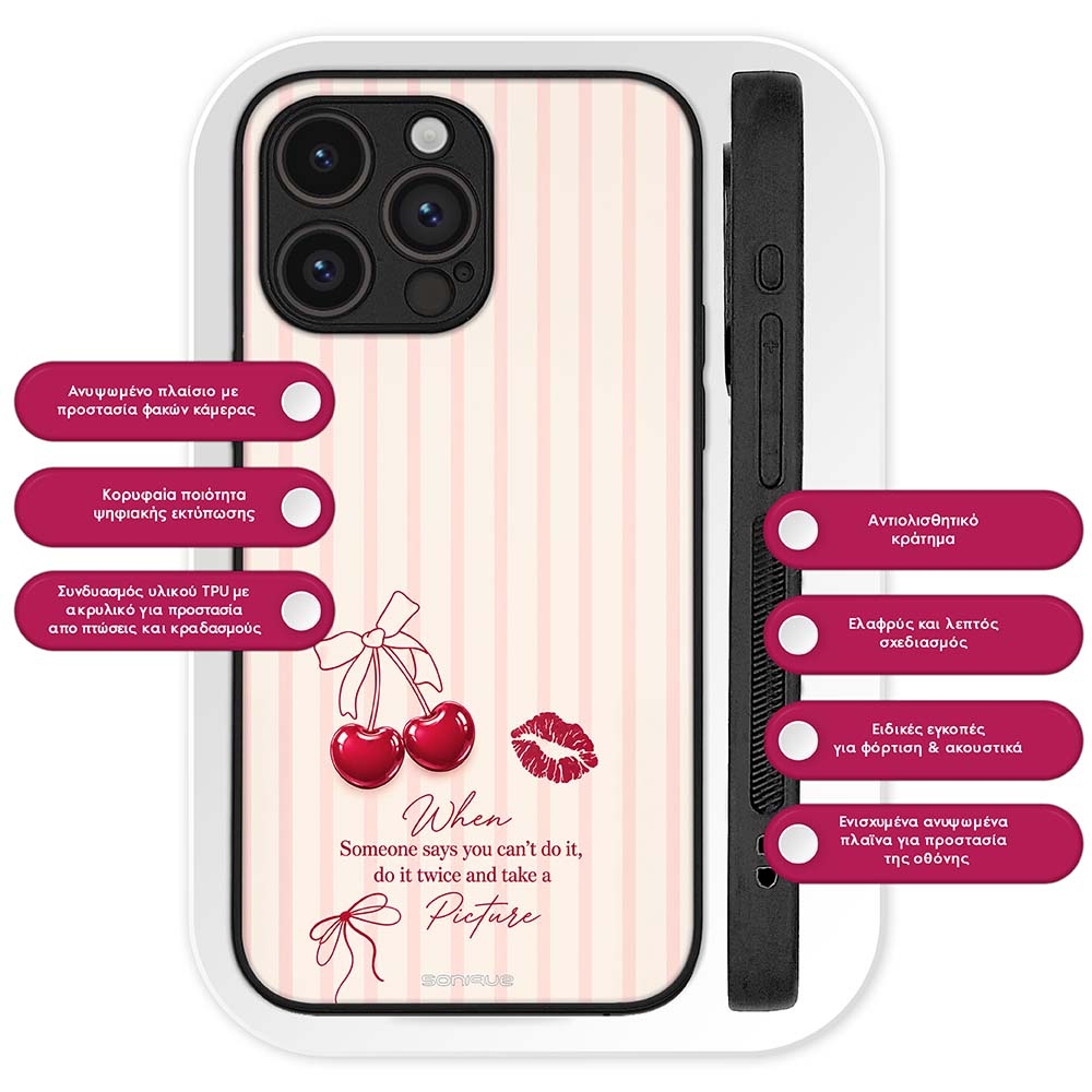 Θήκη Sonique Stripe Stories Series  για OnePlus Nord 6 5G Do It Twice
