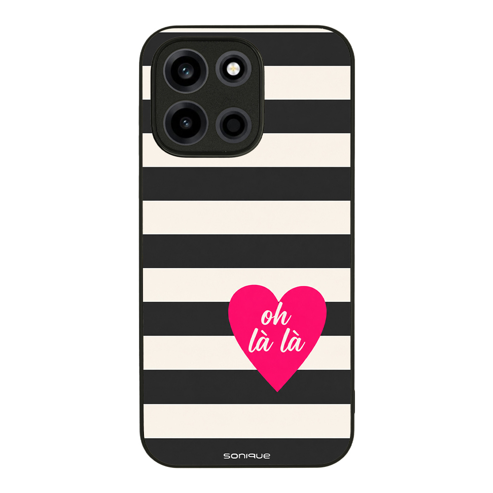 Θήκη Sonique Stripe Stories Series  για OnePlus Nord 6 5G Oh La La – Μαύρο