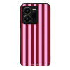 Θήκη Sonique Stripe Stories Series για VIVO Y35 4G / VIVO Y22 / VIVO Y22S Ρίγες Ροζ – Κόκκινο