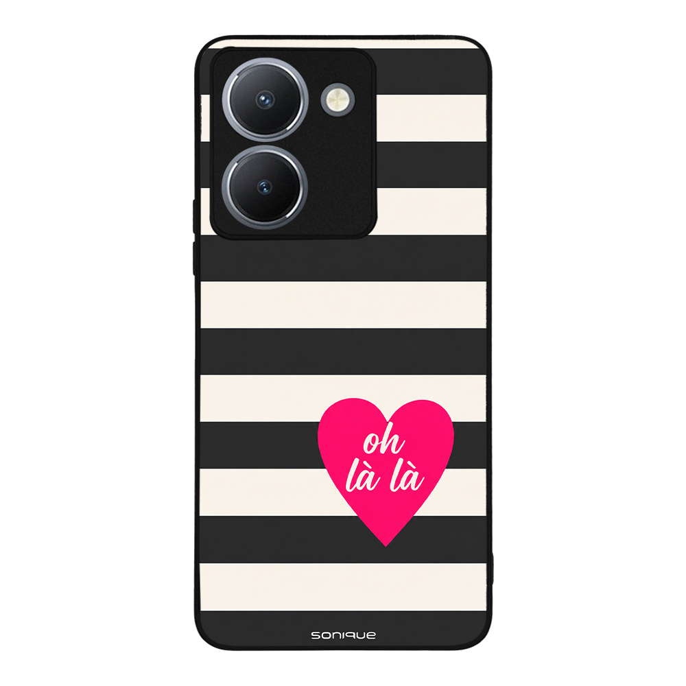 Θήκη Sonique Stripe Stories Series για VIVO Y36 4G / VIVO Y36 5G / VIVO Y27 5G / VIVO Y27s Oh La La – Μαύρο