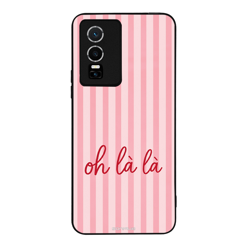 Θήκη Sonique Stripe Stories Series για VIVO Y74s / VIVO Y76 5G Oh La La – Ροζ
