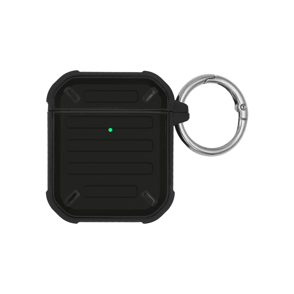 Θήκη Sonique Armor Titan για AirPods 1/2 Μαύρο 01