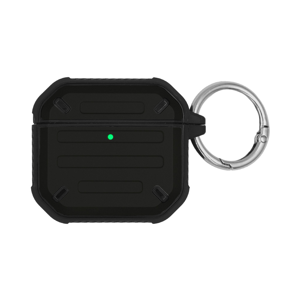 Θήκη Sonique Armor Titan για AirPods 4 Μαύρο 01