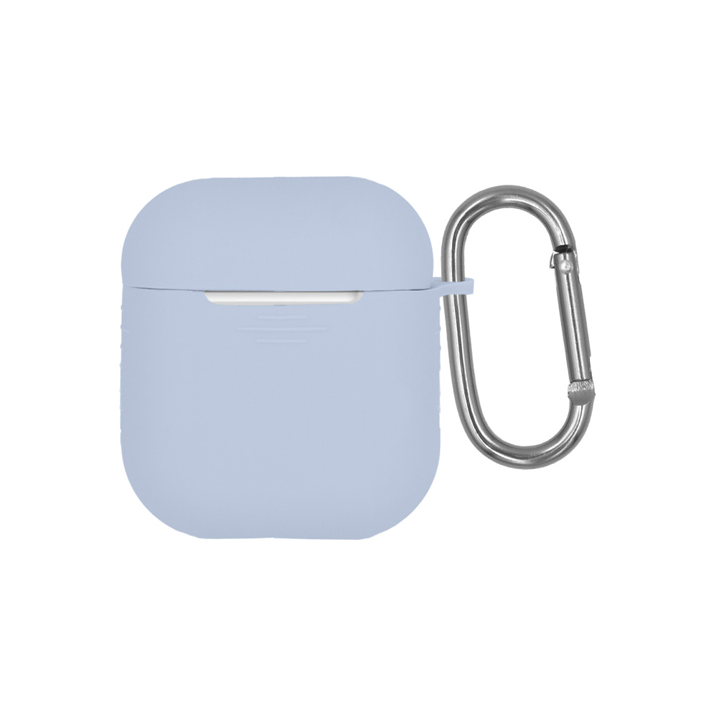 Θήκη Σιλικόνης Sonique Color για AirPods 1/2 Γαλάζιο