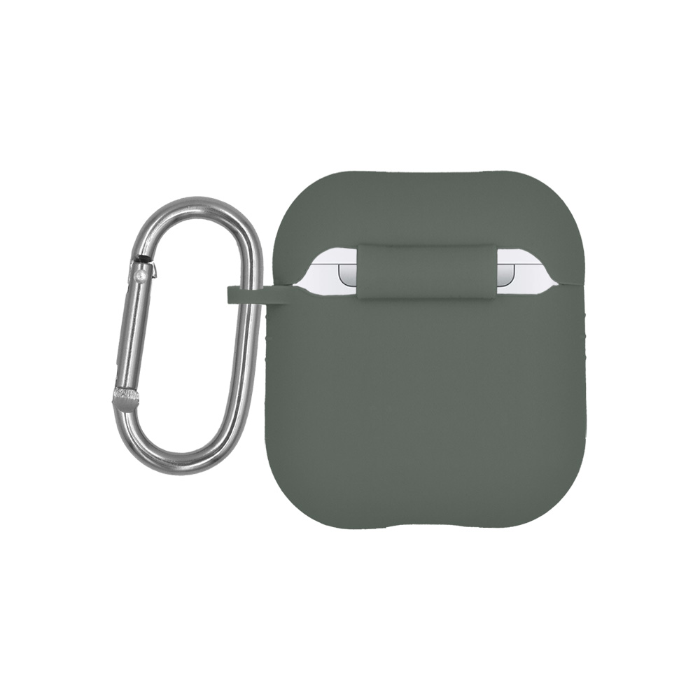 Θήκη Σιλικόνης Sonique Color για AirPods 1/2 Γκρι